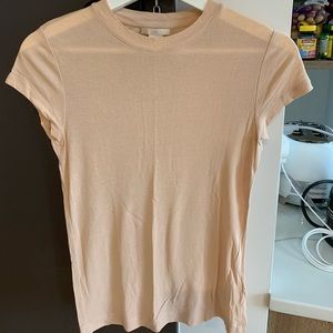 H&M Light pink 100% cotton T-shirt great condition